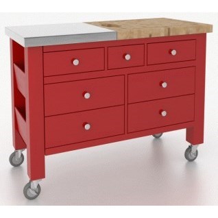 Canadel Gourmet ISL04836NA40MT7 Customizable Kitchen Island with
